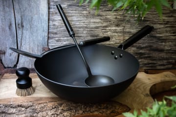 Satake Conj. wok de aço carbono  - 57 cm - Satake