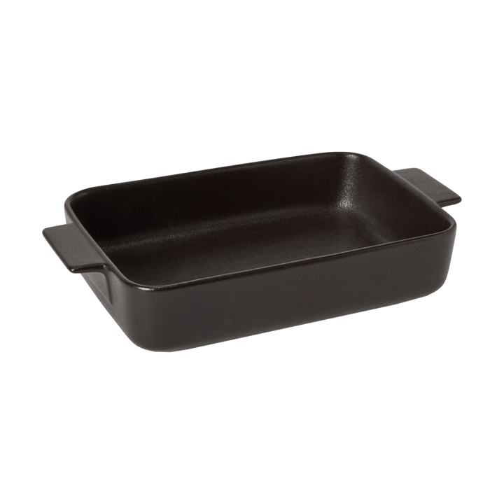 Satake Travessa de forno porcelana preta 37 cm - 37 cm - Satake