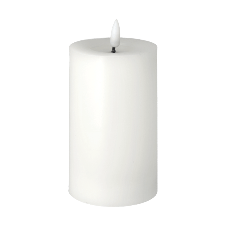 Vela LED Bright Melt 15 cm - Branco - Scandi Essentials