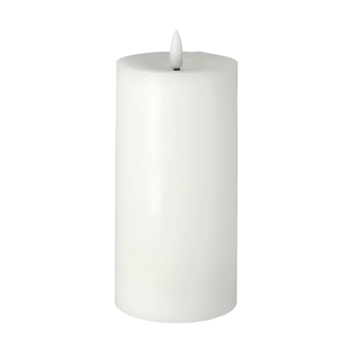 Vela LED Bright Melt 17,5 cm - Branco - Scandi Essentials