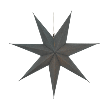 Estrela de Natal azul Bare - 60 cm - Scandi Living