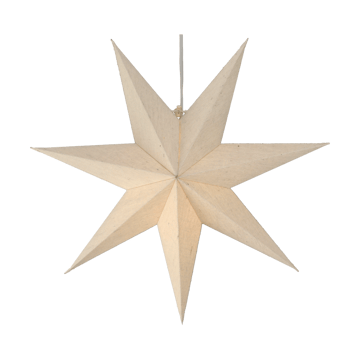 Estrela de Natal branca Bare - 45 cm - Scandi Living