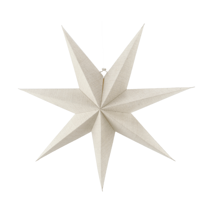 Estrela de Natal branca Bare - 80 cm - Scandi Living