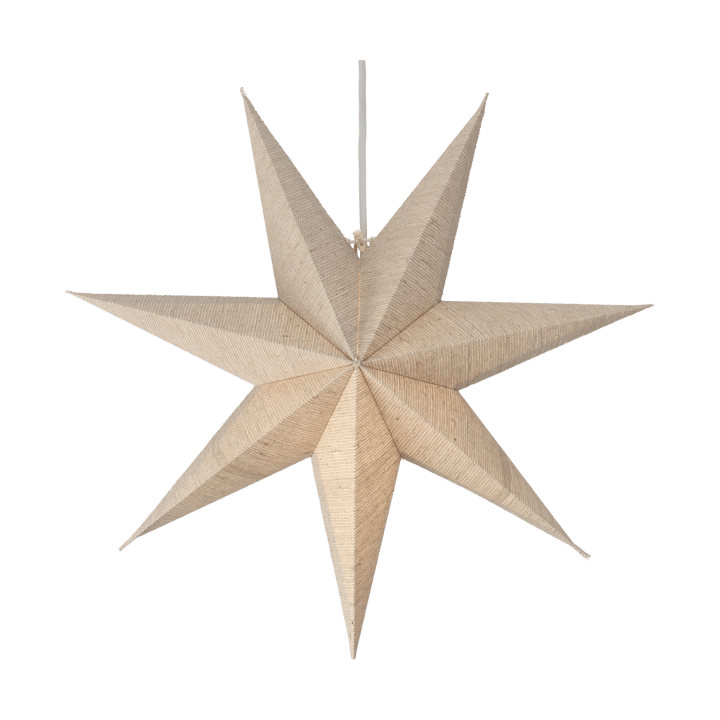 Estrela de Natal nature Bare - 45 cm - Scandi Living