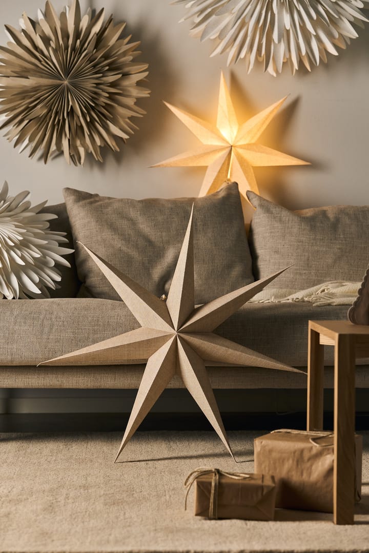 Estrela de Natal nature Bare, 60 cm Scandi Living