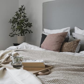 Lençóis de cama Moss 160x260 cm - bege - Scandi Living