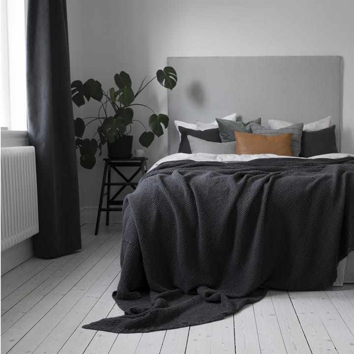 Lençóis de cama Moss 160x260 cm, charcoal (cinza) Scandi Living