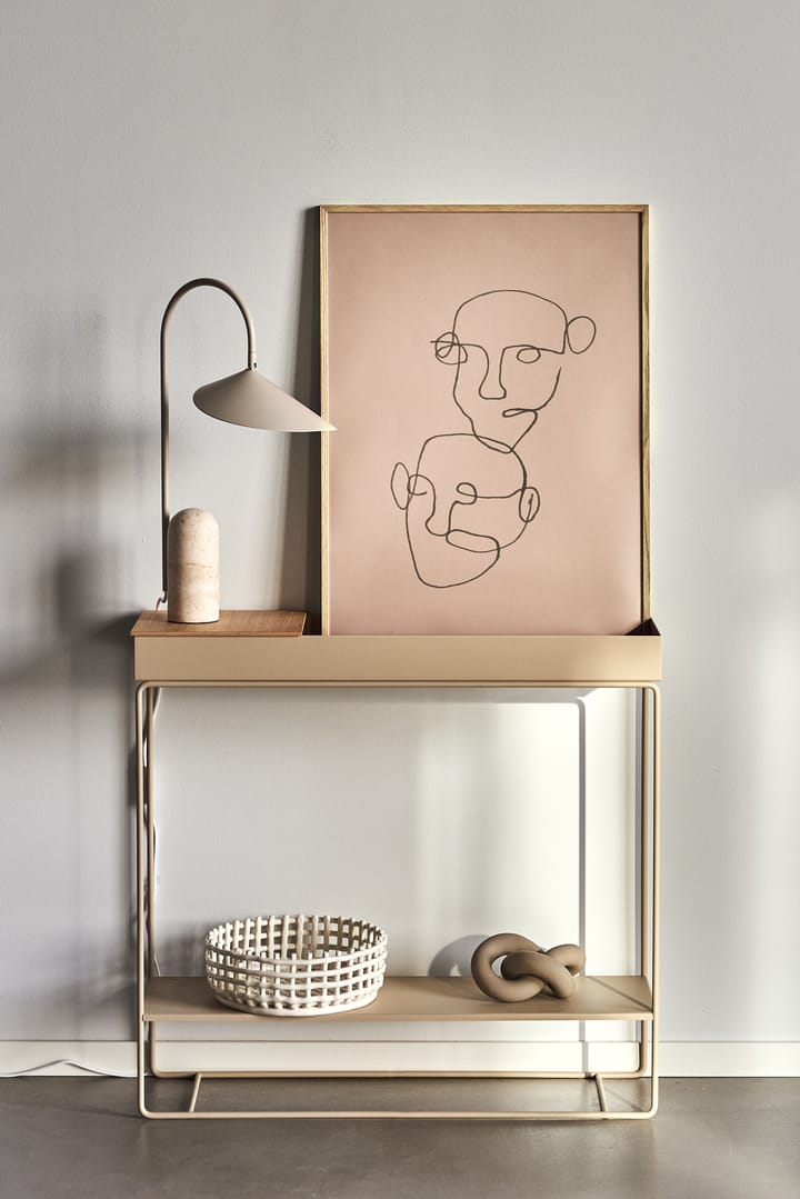 Póster Figurative beige - 50x70 cm - Scandi Living