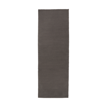 Tapete de lã Balance natural cinza - 80x240 cm - Scandi Living