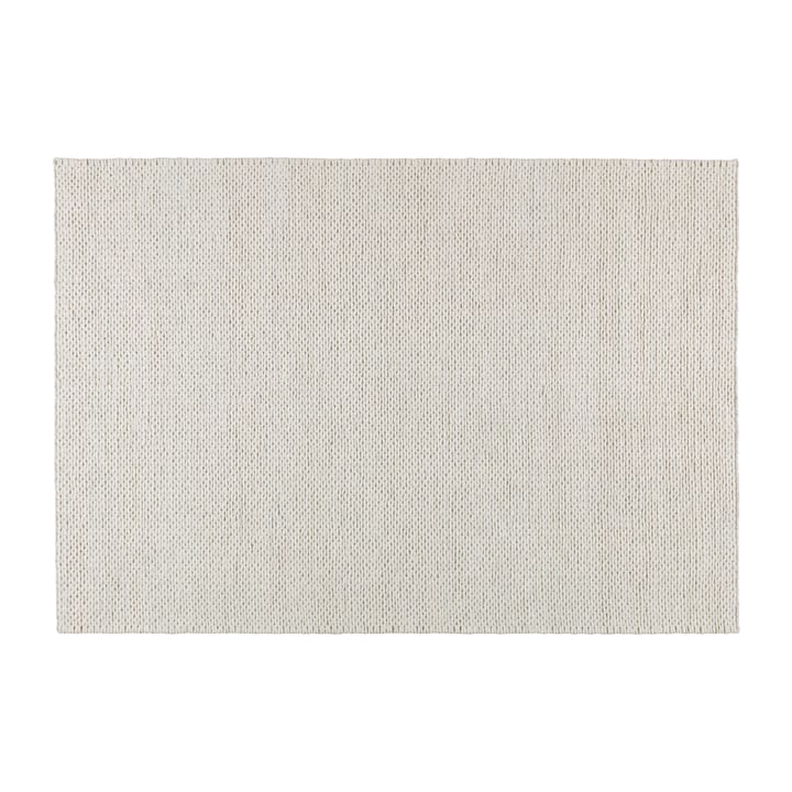 Tapete de lã Braided natural branco - 170x240 cm - Scandi Living