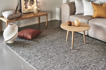 Tapete de lã Braided natural cinza - 170x240 cm - Scandi Living