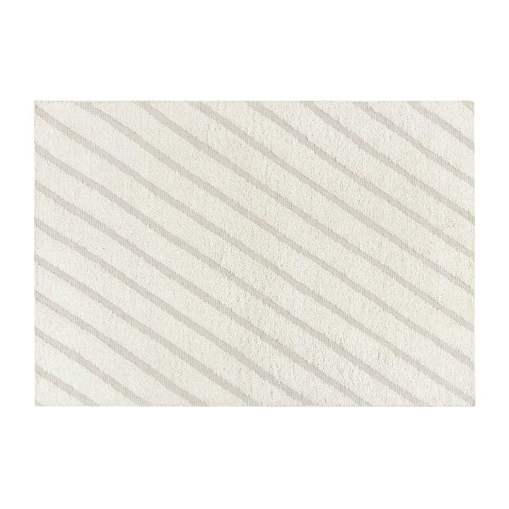 Tapete de lã Cozy line natural branco - 170x240 cm - Scandi Living