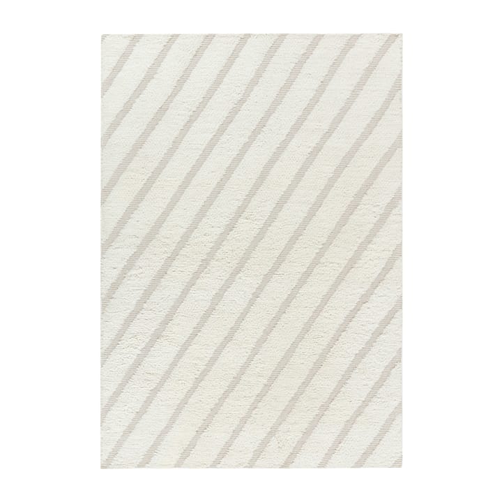 Tapete de lã Cozy line natural branco - 170x240 cm - Scandi Living