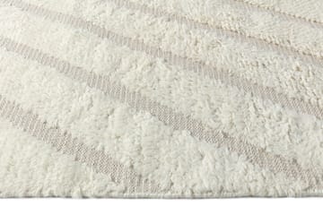 Tapete de lã Cozy line natural branco - 170x240 cm - Scandi Living