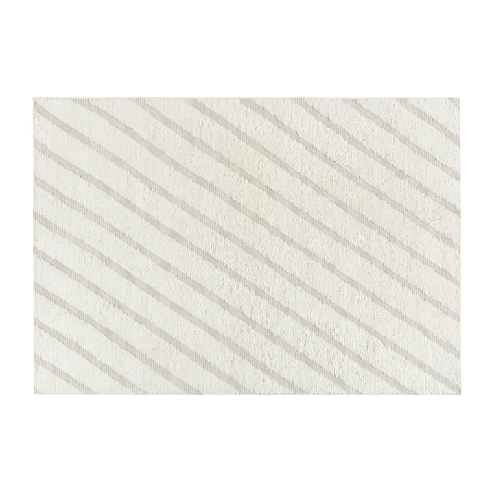 Tapete de lã Cozy line natural branco - 200x300 cm - Scandi Living