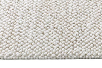 Tapete de lã Flock natural branco - 170x240 cm - Scandi Living