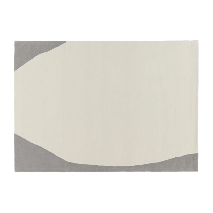 Tapete de lã Flow branco-preto - 170x240 cm - Scandi Living