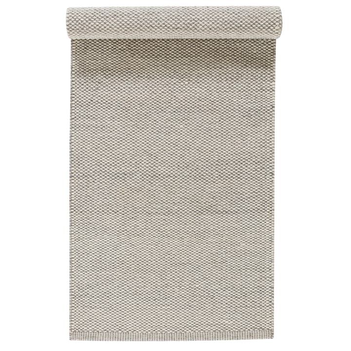 Tapete de lã Lea natural branco - 80x240 cm - Scandi Living