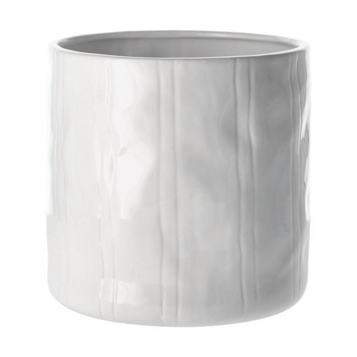 Vaso Thrive Ø20 cm  - Branco-branco  - Scandi Living