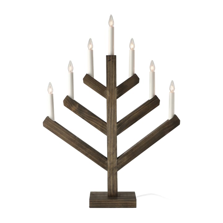 Vela do advento Pine 62 cm, Tingimento escuro Scandi Living