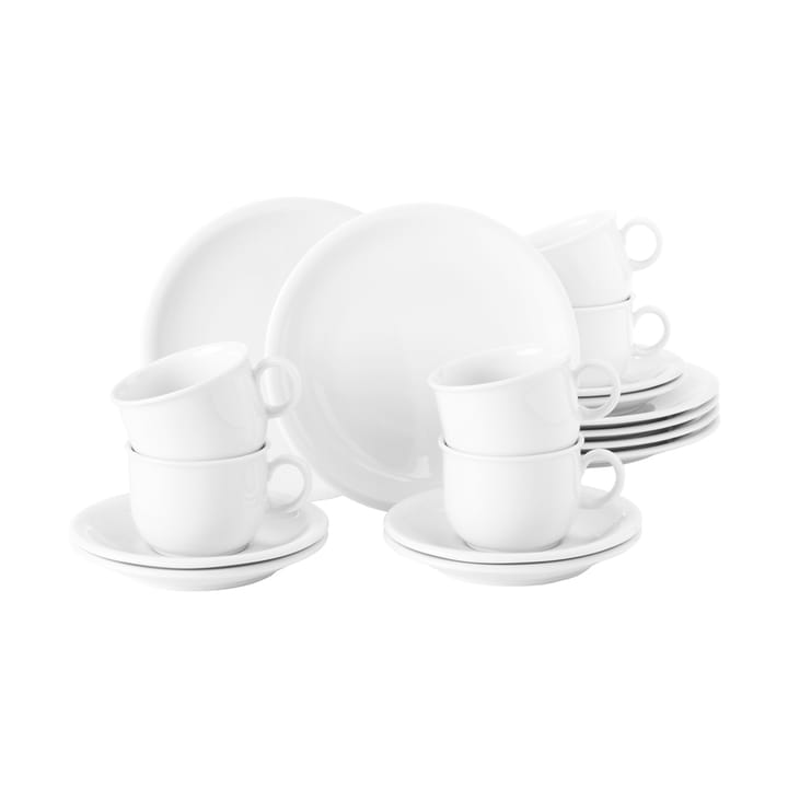  Conjunto de Café Compact 18 Peças - Branco  - Seltmann Weiden