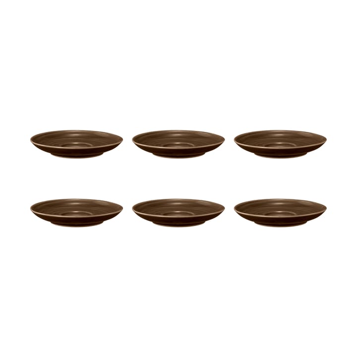 Pires de café Terra Ø12 cm 6-unidades - Earth Brown  - Seltmann Weiden