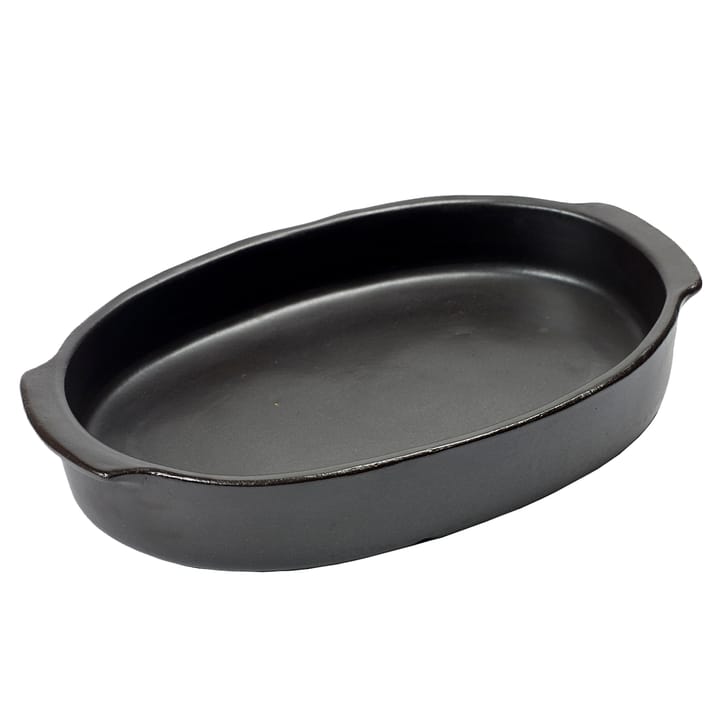 Forma para forno Pure oval L - preto - Serax