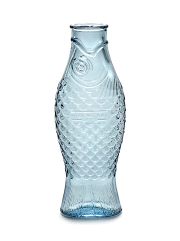 Garrafa de vidro Fish & Fish 85 cl - Azul claro - Serax