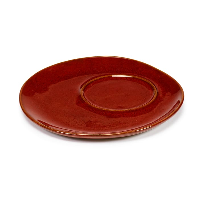 Pires para chávena de café expresso La Mère Ø14,5 cm 2-unidades - Vermelho veneziano  - Serax