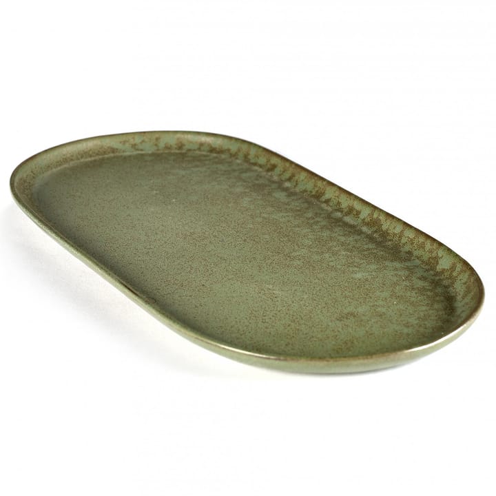 Prato de tapas Surface 17x35,5 cm - camogreen - Serax