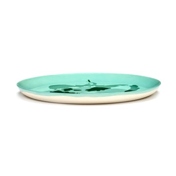 Prato Ottolenghi Feast L Ø26,5 cm 2 unid. - Azure-pepper green - Serax