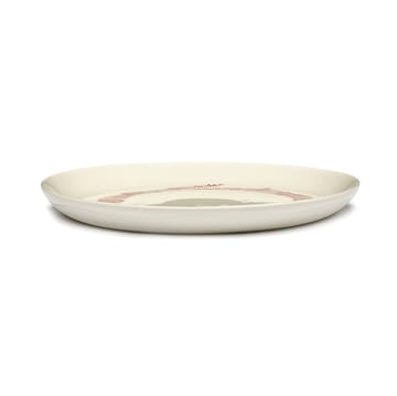 Prato Ottolenghi Feast S Ø19 cm 2 unid. - White stripes-red - Serax