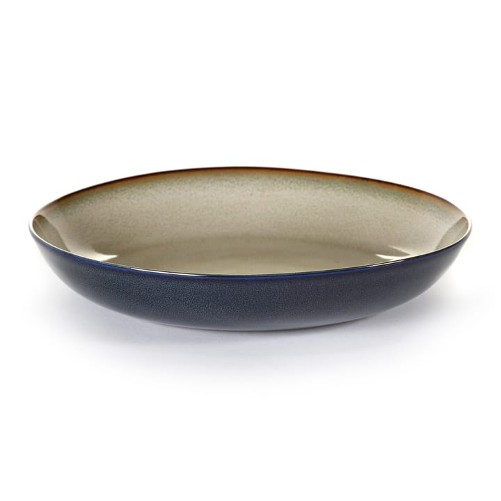 Prato Terres de Rêves 23,5 cm - misty grey-dark blue - Serax