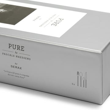 Talheres Pure, 24 peças - aço inoxidável - Serax