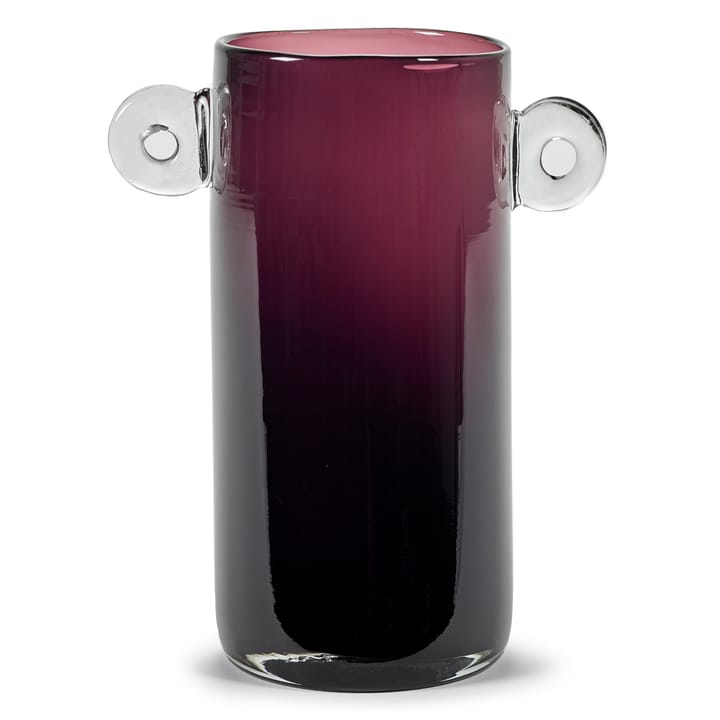 Vaso com pegas Wind & Fire 31 cm - aubergine - Serax