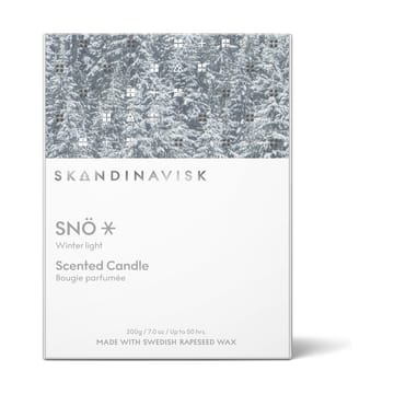 SNÖ vela perfumada Edição Especial - 200 g - Skandinavisk