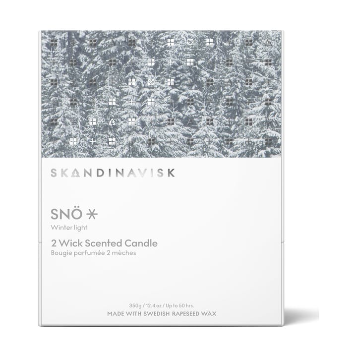 SNÖ vela perfumada Edição Especial, 350 g Skandinavisk