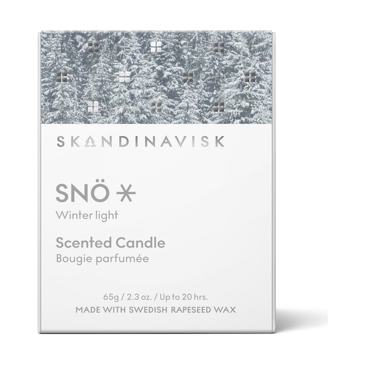 SNÖ vela perfumada Edição Especial, 65 g Skandinavisk