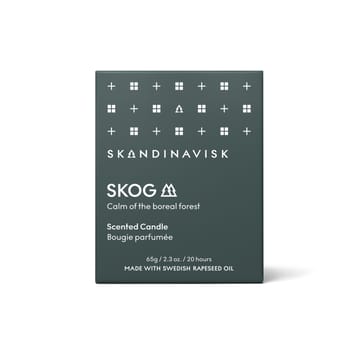 Vela perfumada com tampa Skog - 65 g - Skandinavisk