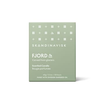 Vela perfumada Fjord tampa - 65 g - Skandinavisk