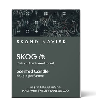 Vela perfumada SKOG Edição Especial - 65 g - Skandinavisk