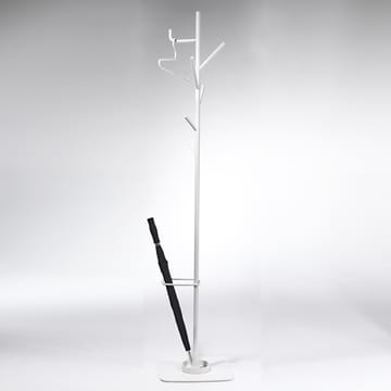 Cabideiro com suporte para guarda-chuvas Alfred - Cinzento claro - SMD Design