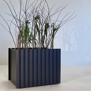 Caixa de floreira larga  - Cinza escuro, 400 - SMD Design