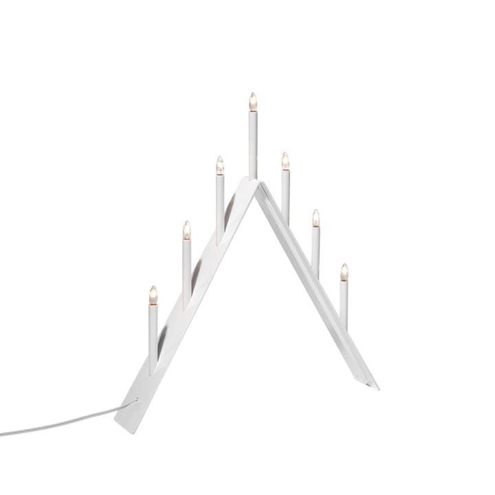 Candelabro do Advento Spica 7 , branco, led SMD Design