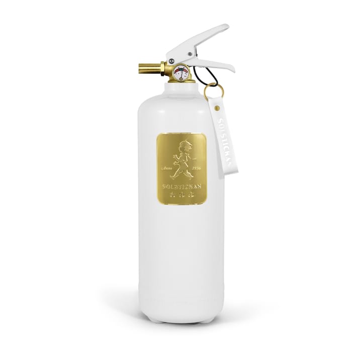 Solstickan extintor de incêndio 2 kg - Ouro-branco - Solstickan Design