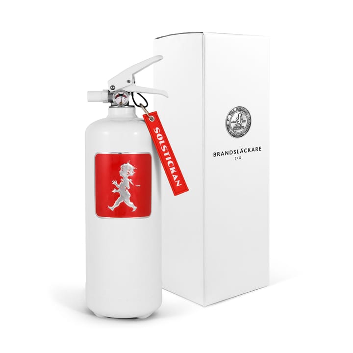 Solstickan extintor de incêndio 2 kg - Vermelho-branco - Solstickan Design