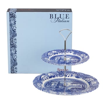 Base para bolos Blue Italian 2 níveis - 2 níveis - Spode