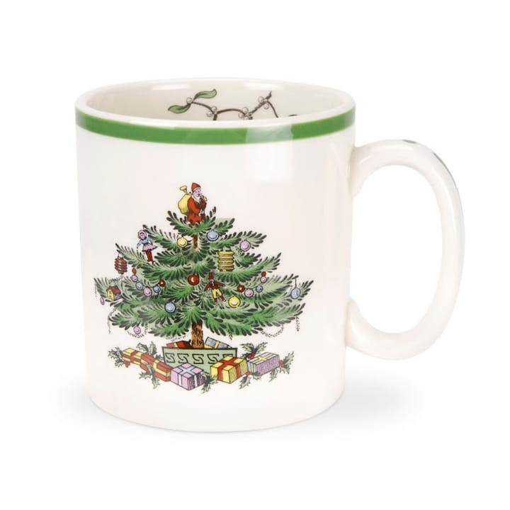 Chávena Christmas Tree 22 cl - White-green-red - Spode