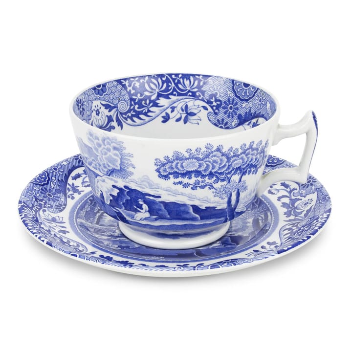 Chávena de chá e pires Blue Italian - 28 cl/ 10 oz - Spode