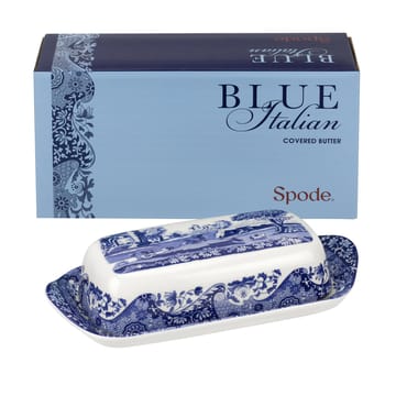 Manteigueira Blue Italian - 20 x 10 cm/ 8 x 4 polegadas - Spode